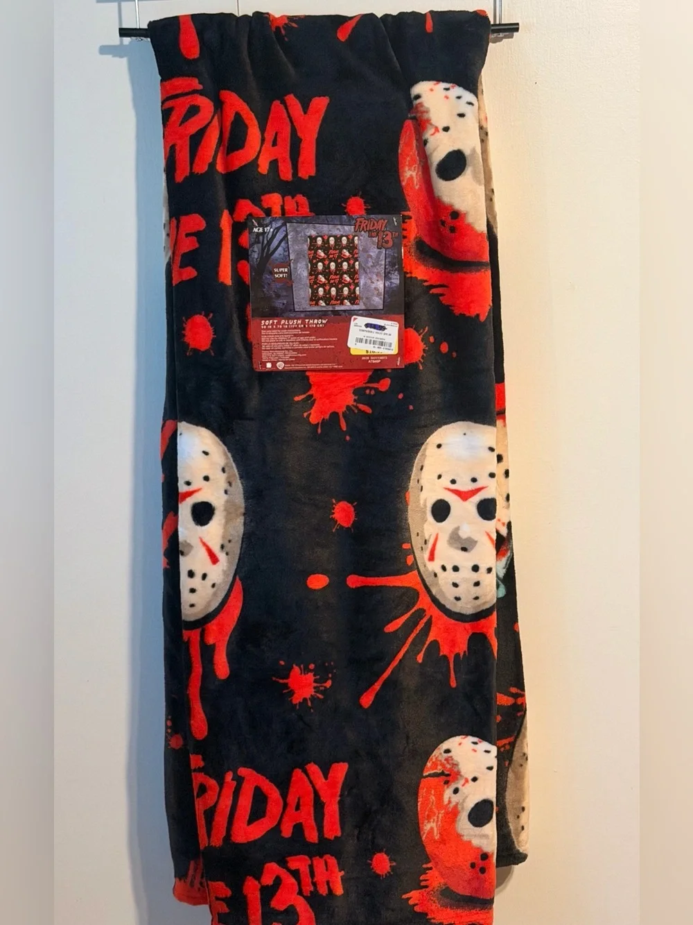 Friday the 13th Halloween Blanket
